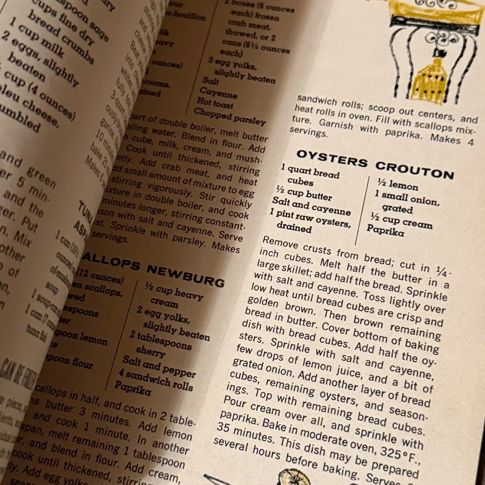 Woman's Day Cook Book of Favorite Recipes 1958 Vintage Cookbook‎ Recipes